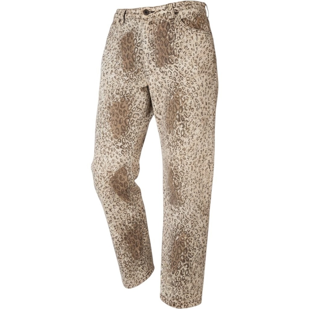 Vintage Blumarine Y2K Leopard Print Denim Jeans Mid Rise Womens IT 44 US 6-8